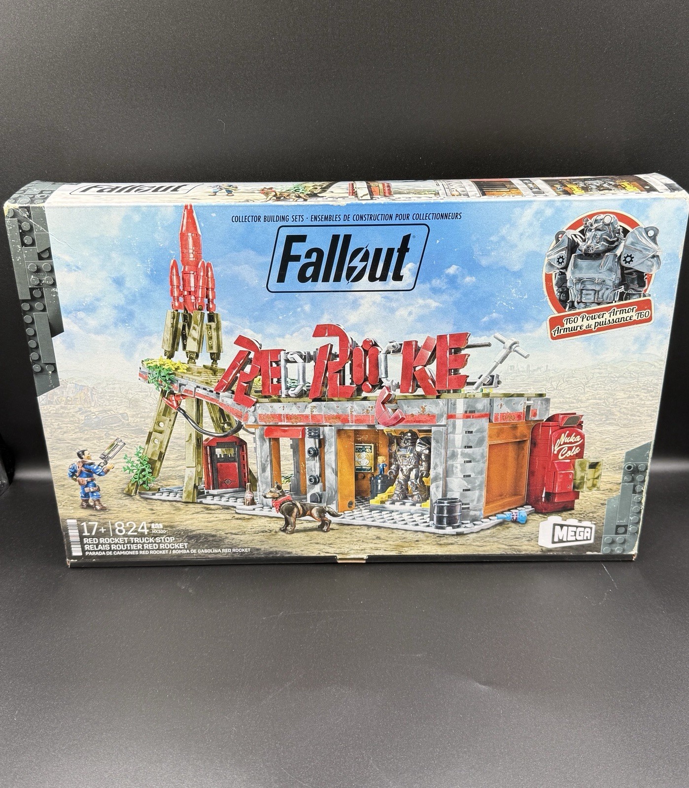 Fallout – Red Rocket Truck Stop – MEGA Bloks – Sealed Collectors Set – 824 Pcs