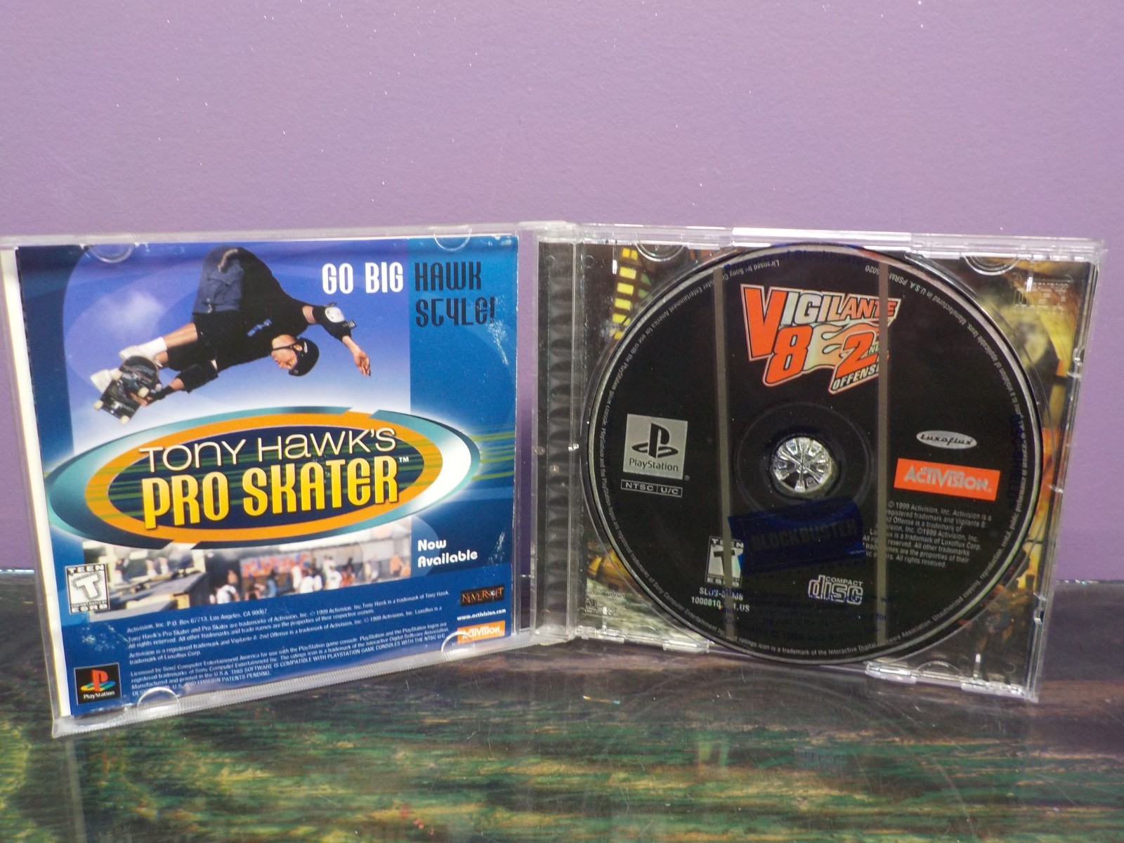 Vigilante 8 – Sony Playstation Tested Authentic