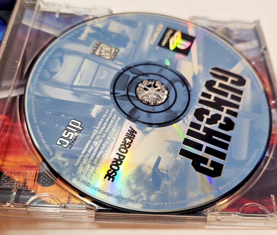 Playstation Gunship PS1 Video Game