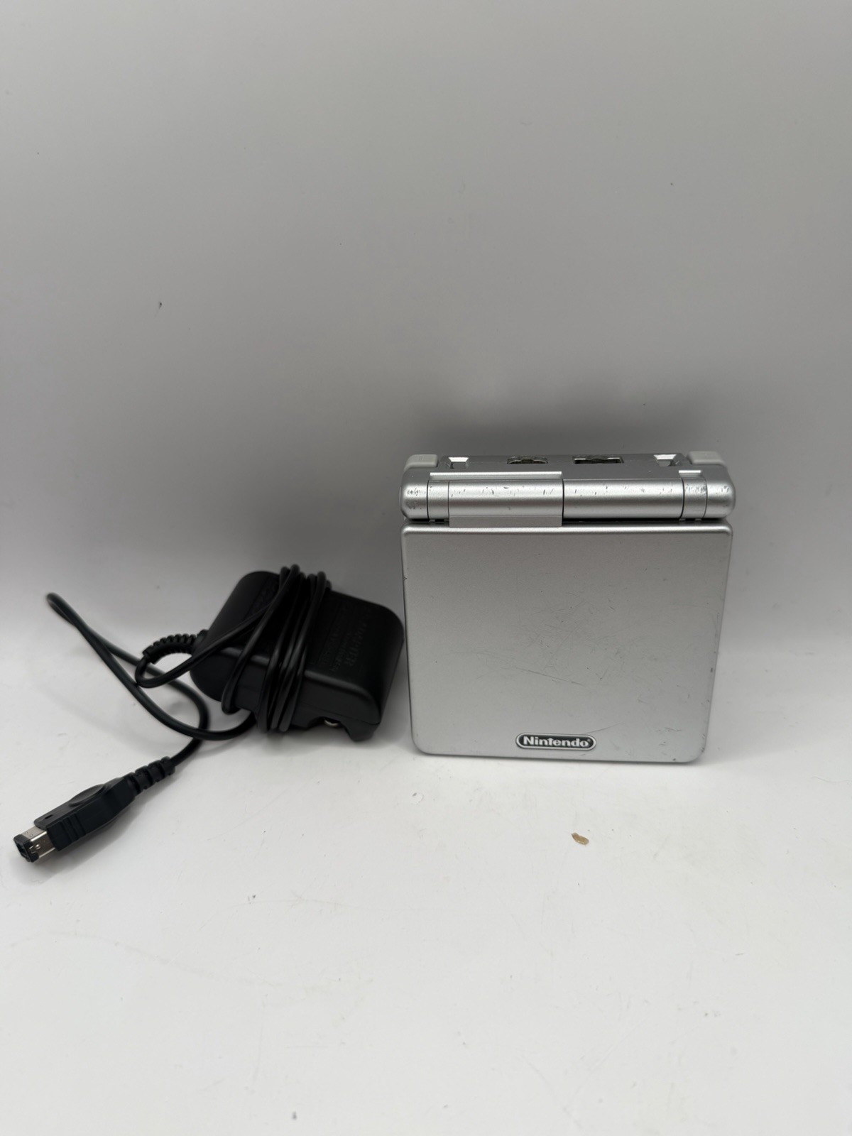 Nintendo Game Boy Advance SP Silver Console AGS-001 Handheld System