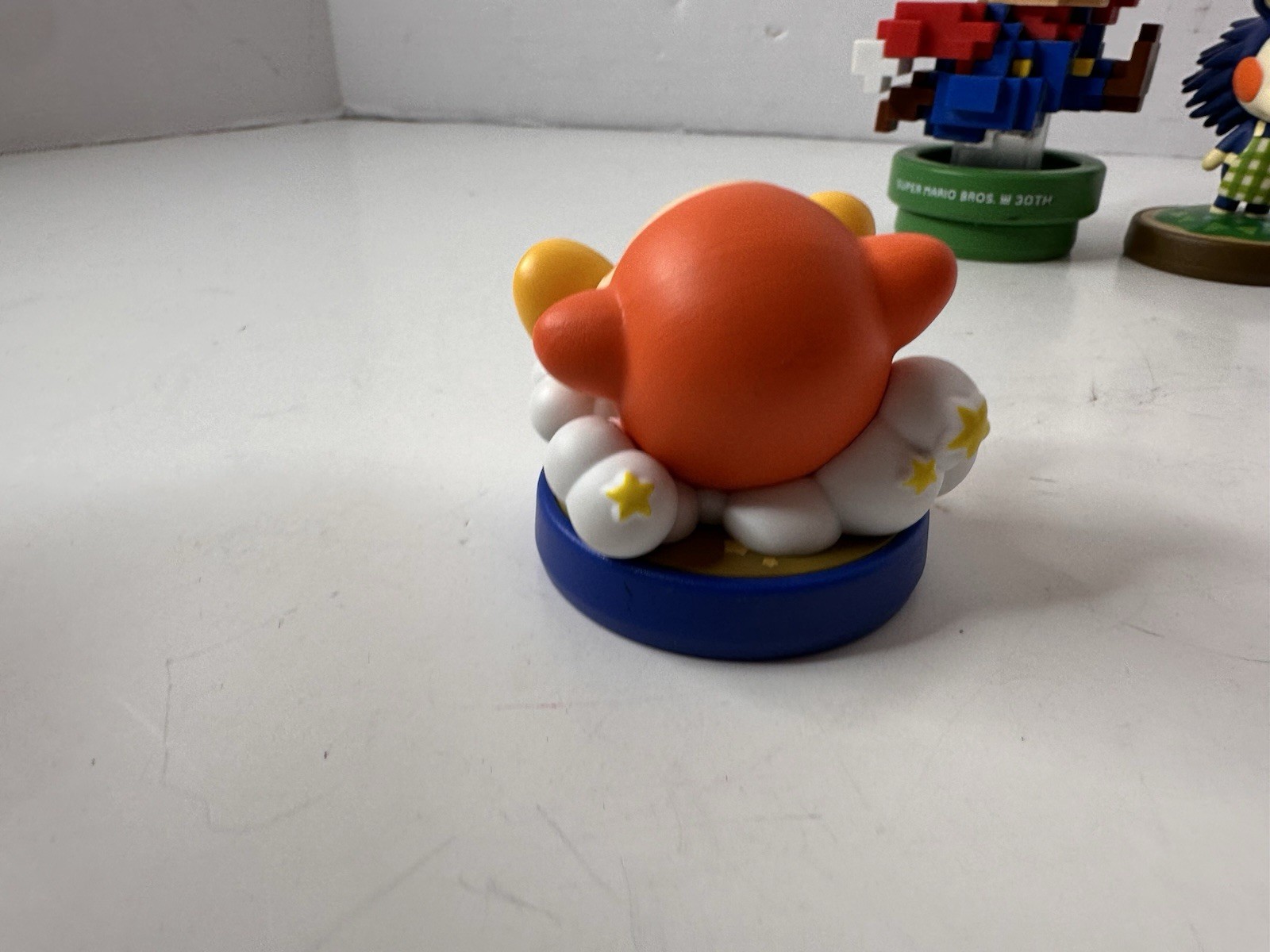 Nintendo Amiibo Figure Lot, 8-Bit Mario, Waddle Dee & Mabel Animal Crossing