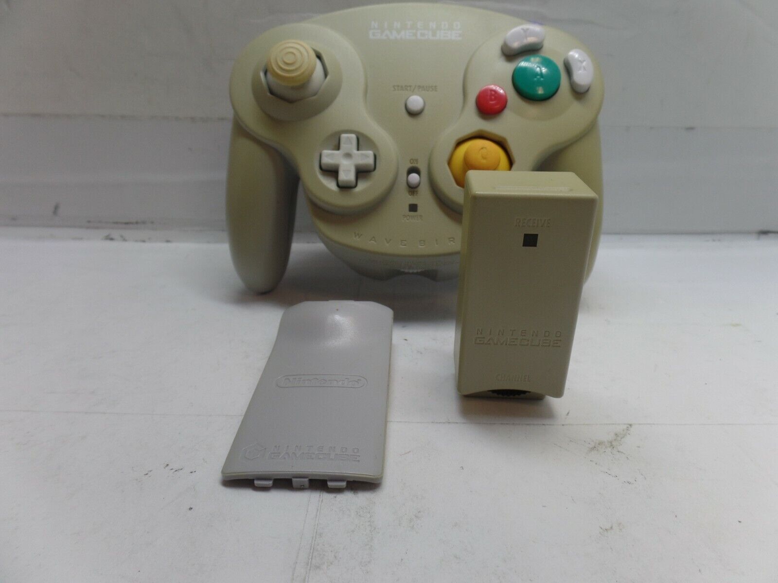 Nintendo Gamecube Wavebird Wireless Controller W/ Receiver