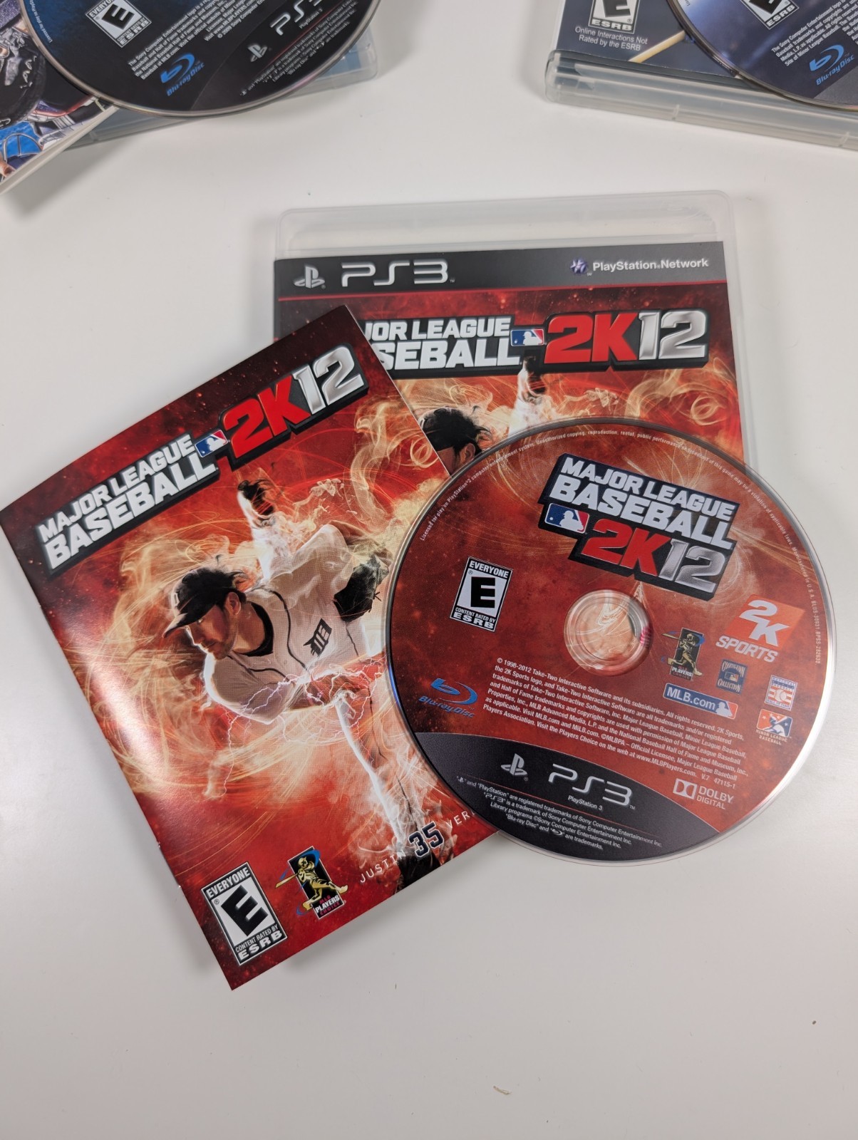 MLB 10 The Show, MLB The Show 16, Major League Baseball 2k12 – PS3 PlayStation 3