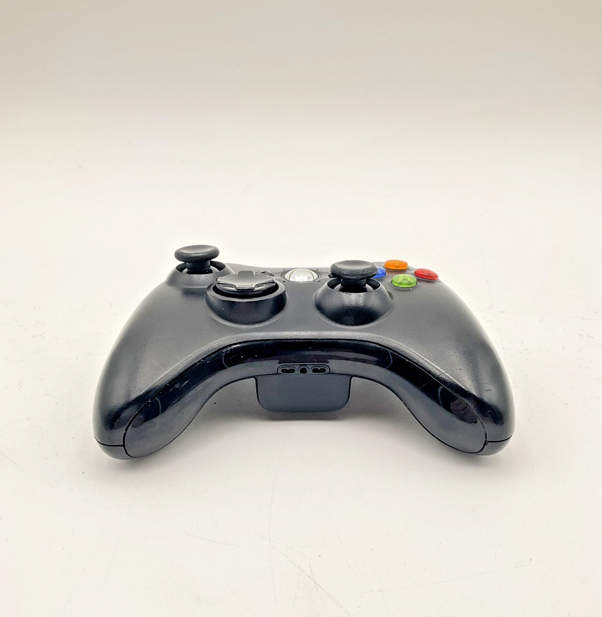 Xbox 360 Wireless Controller Glossy Black – Item Only – VG – Tested – X360