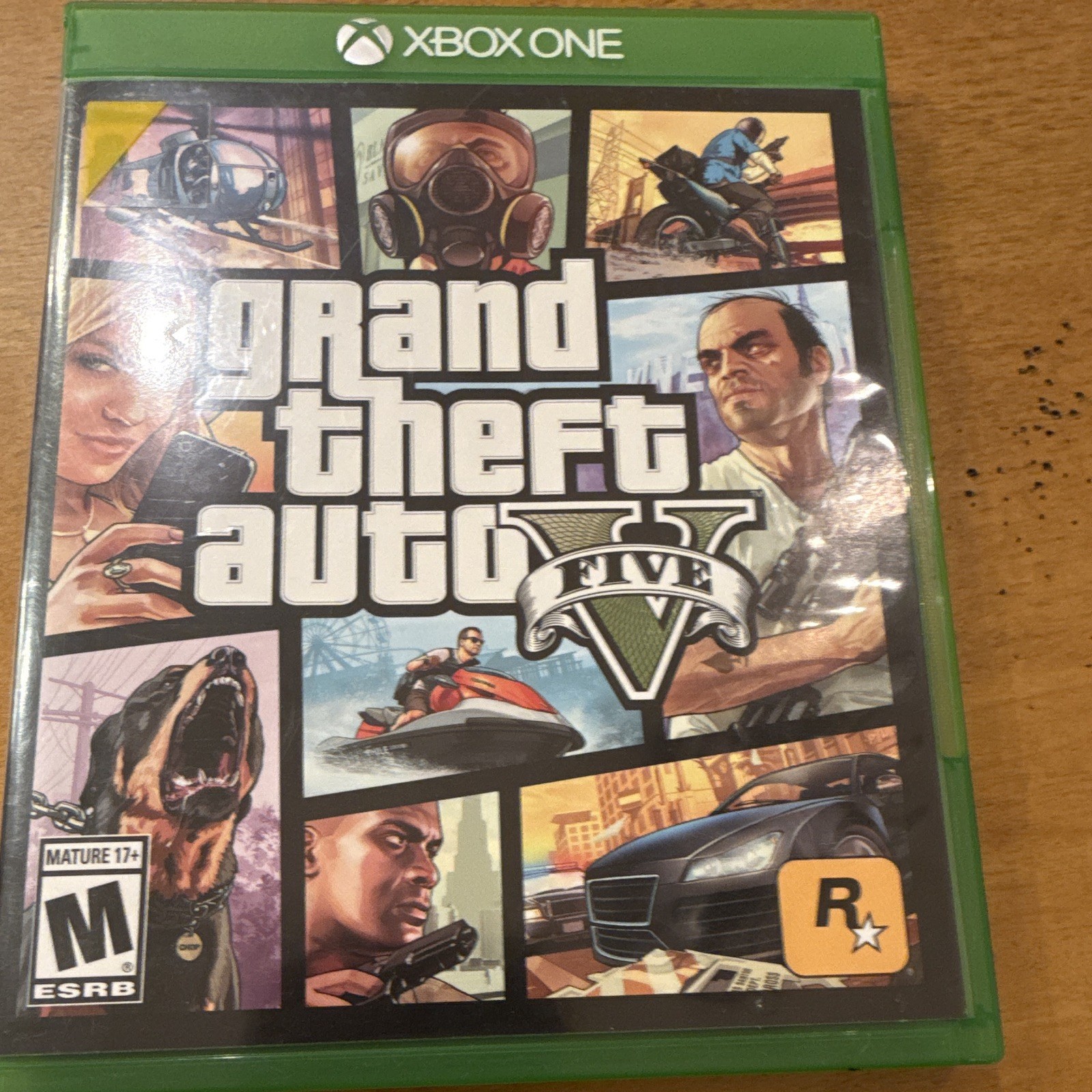 Grand Theft Auto V GTA 5 Grand Theft Auto Series Xbox One w/ Case & Manual