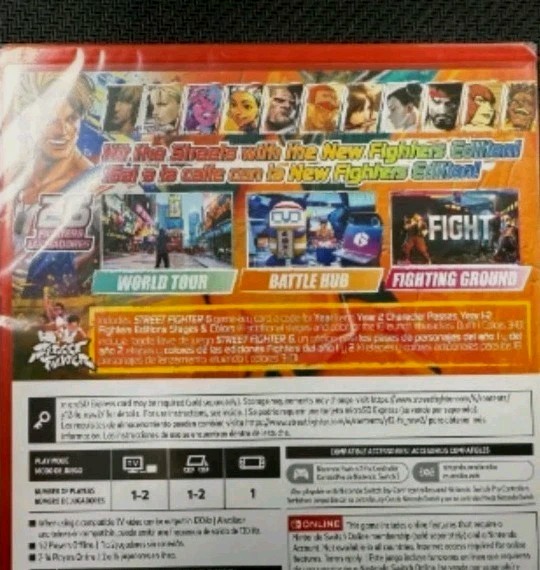 STREET FIGHTER 6 Year 1-2 Fighters Edition For Nintendo Switch 2 New And Sealed