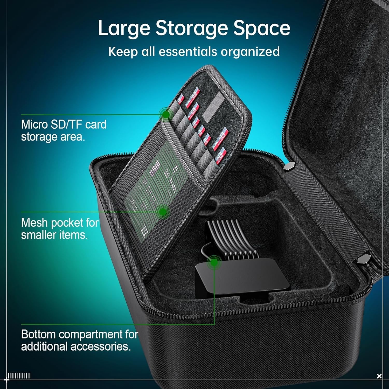 Carrying Case 3 in 1 Accessories Compatible with ASUS ROG Xbox Ally & ROG Xbox A