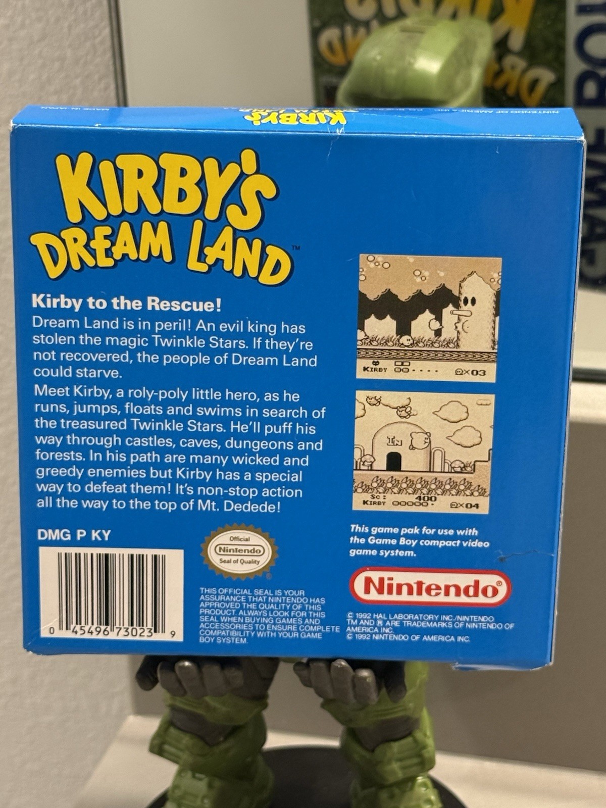 Kirby’s Dream Land (Nintendo Game Boy, 1992) CIB Complete In Box w/ Manual