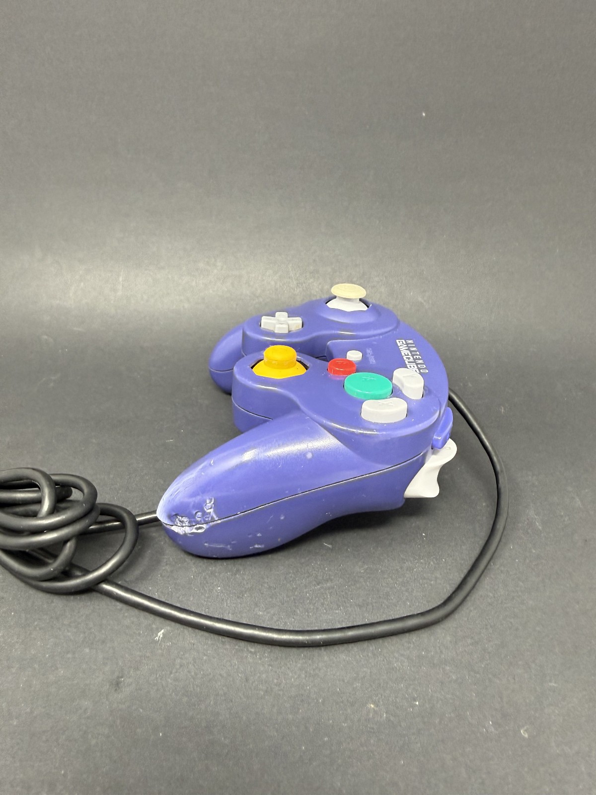Official OEM Nintendo GameCube Indigo Purple Controller