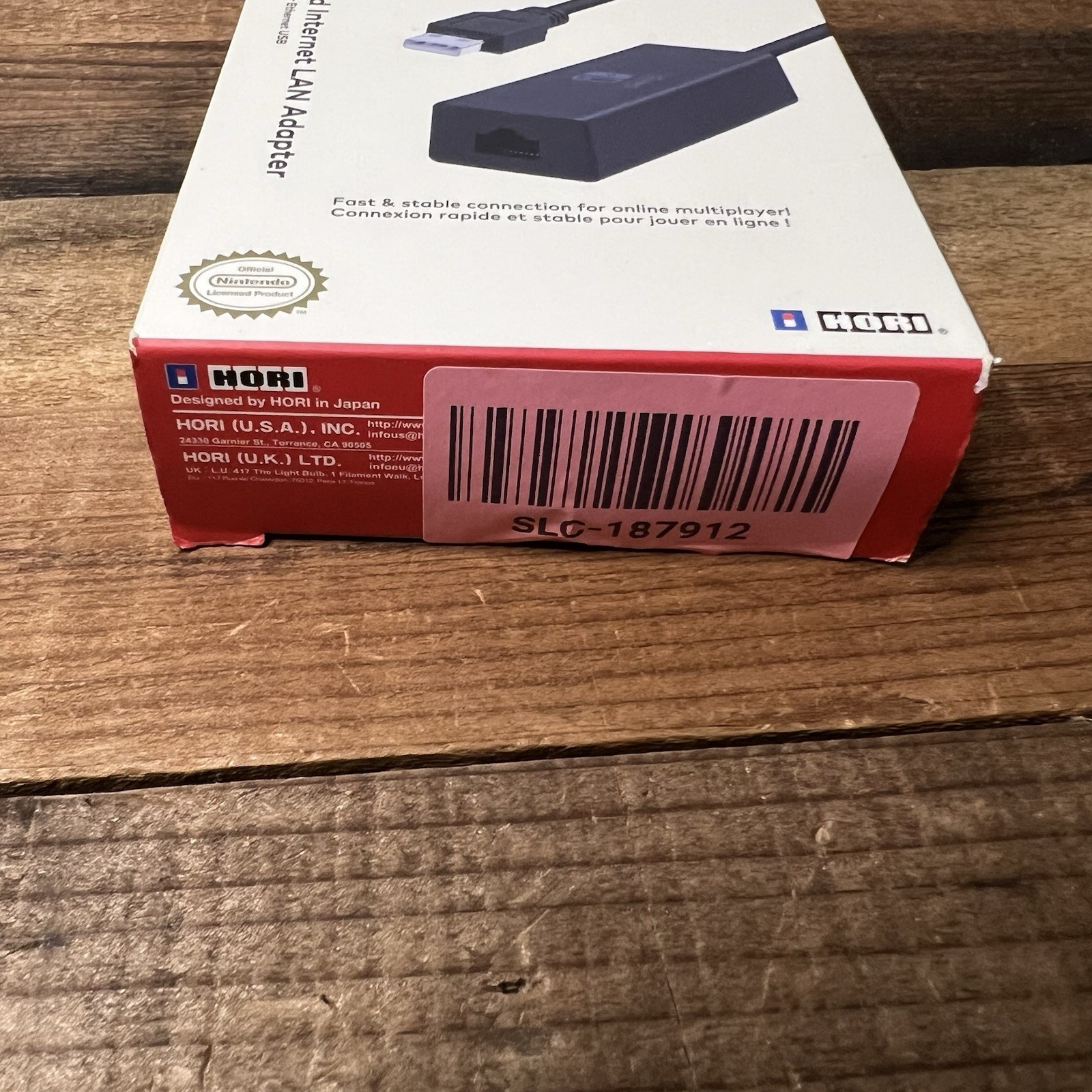 Nintendo Switch Wired Internet LAN Adapter Fast Stability Connection Multiplayer