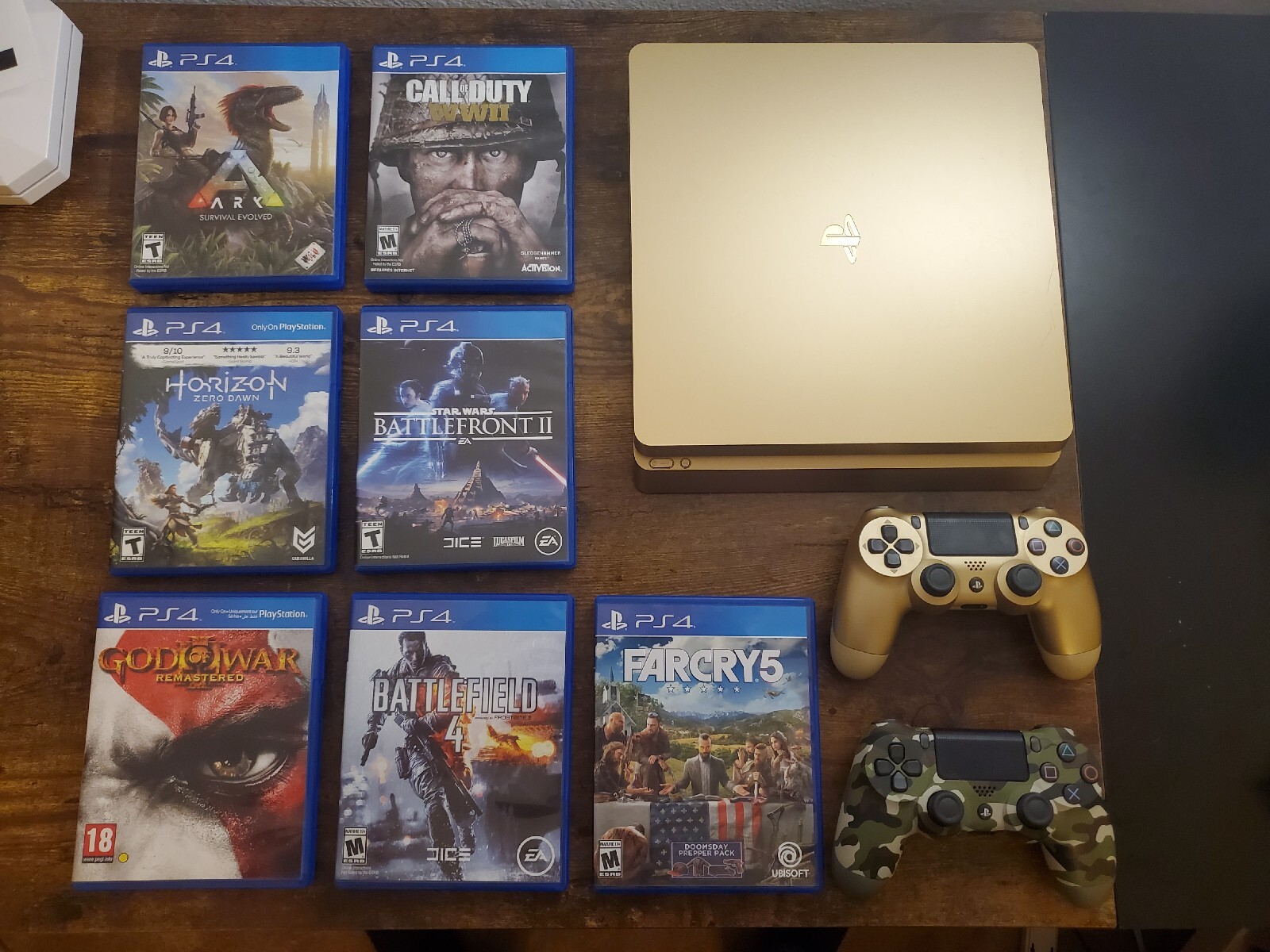 Ps4 500gb slim Gold