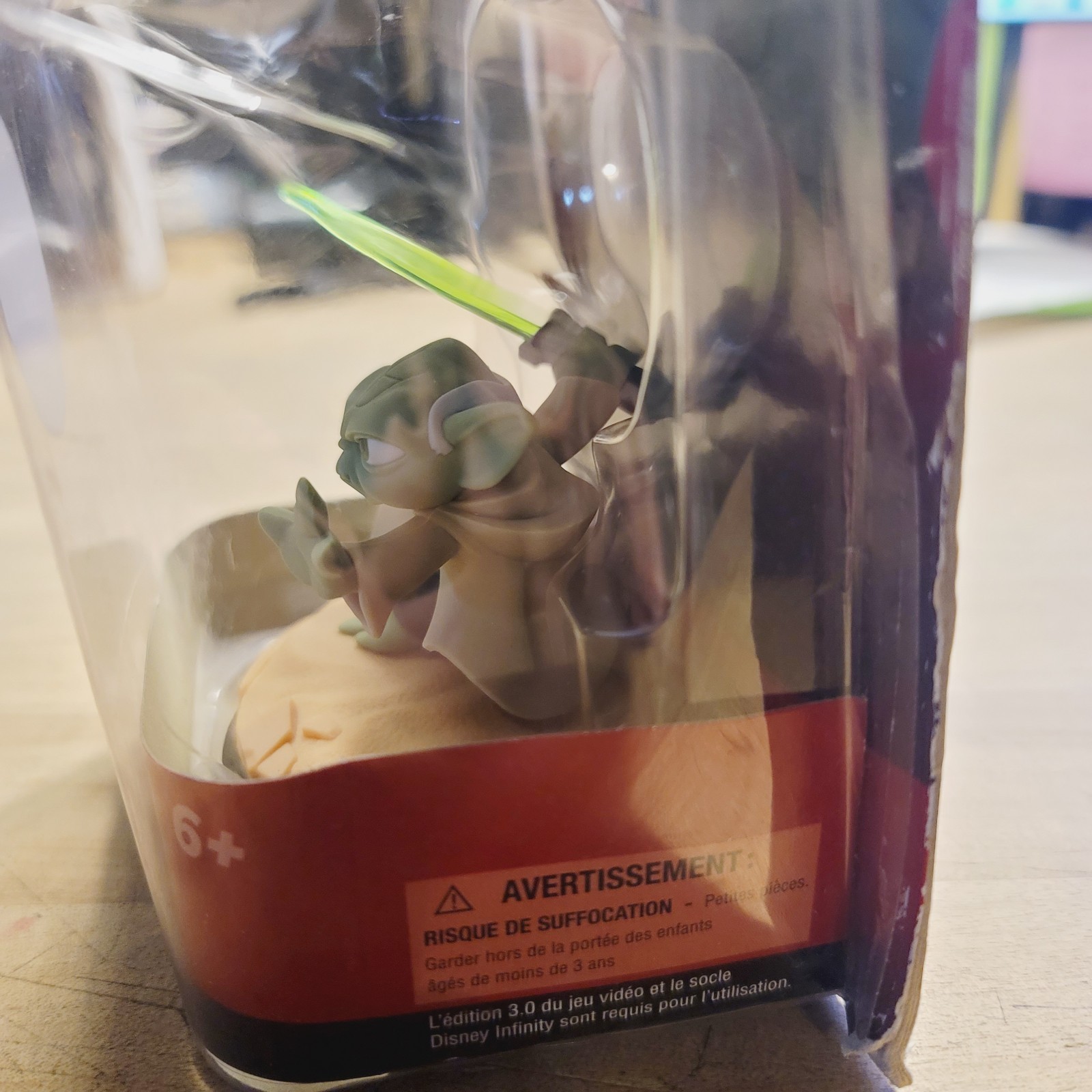 Disney Infinity 3.0 Edition Star Wars Yoda Character Figure W/Light FX Pls Read