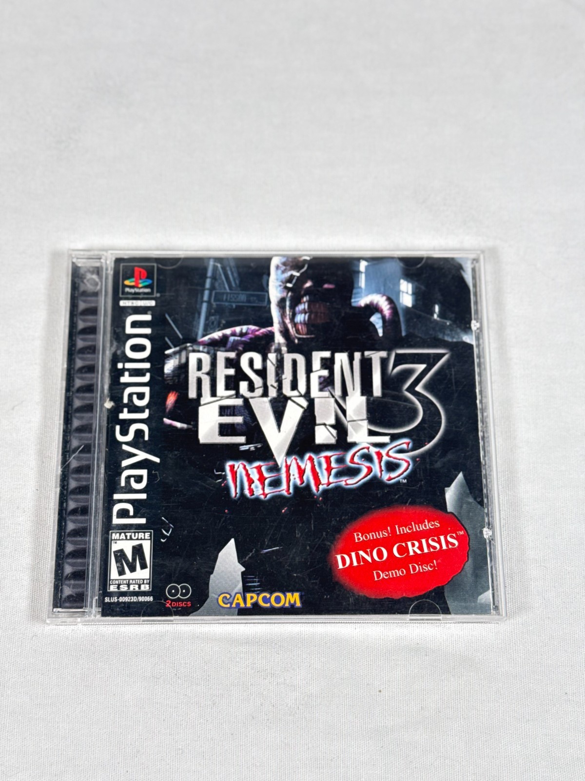 Resident Evil 3 Nemesis – Sony PlayStation 1 With Manual + Reg Card No Demo Disc