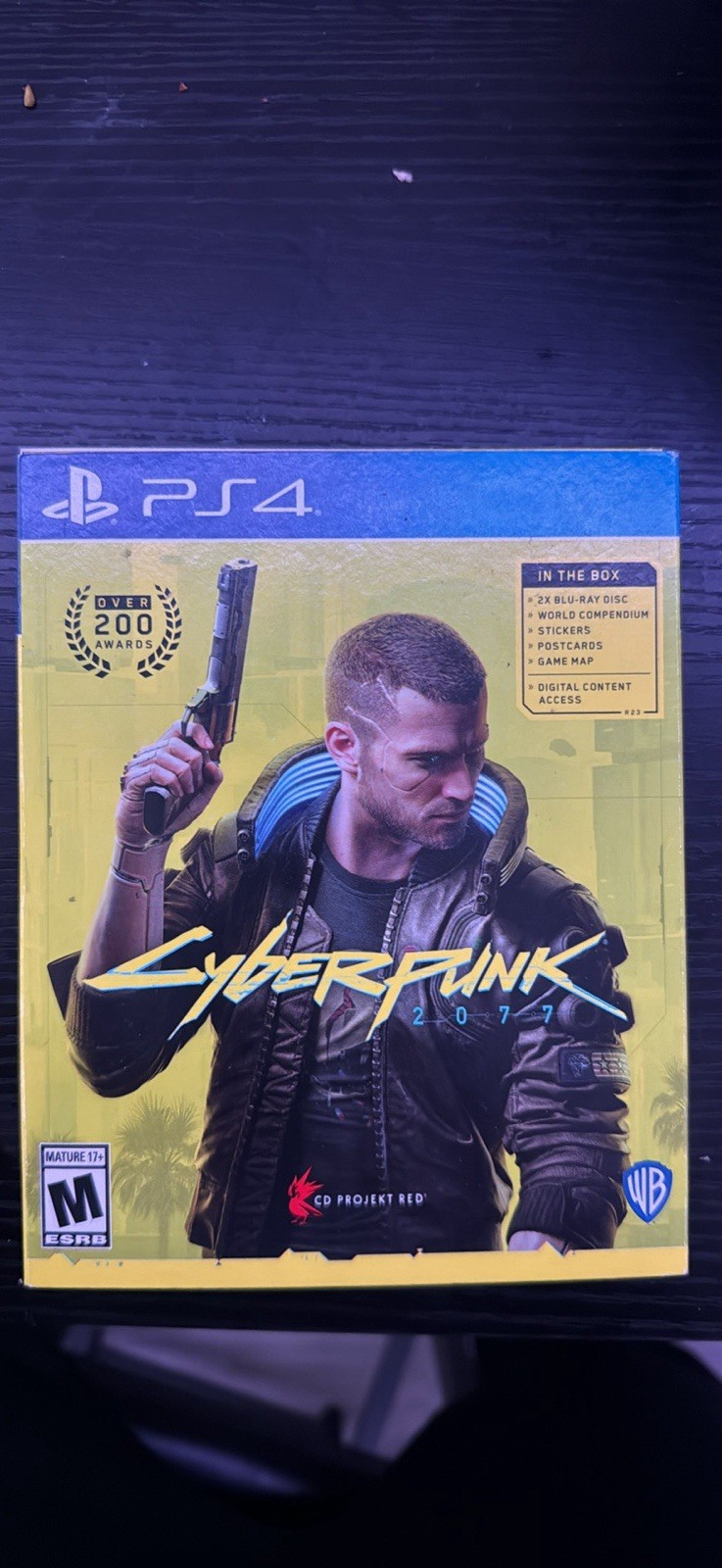 Warner Bros. Cyberpunk 2077 (PS4) 2-Disc Set, M Mature, 2020
