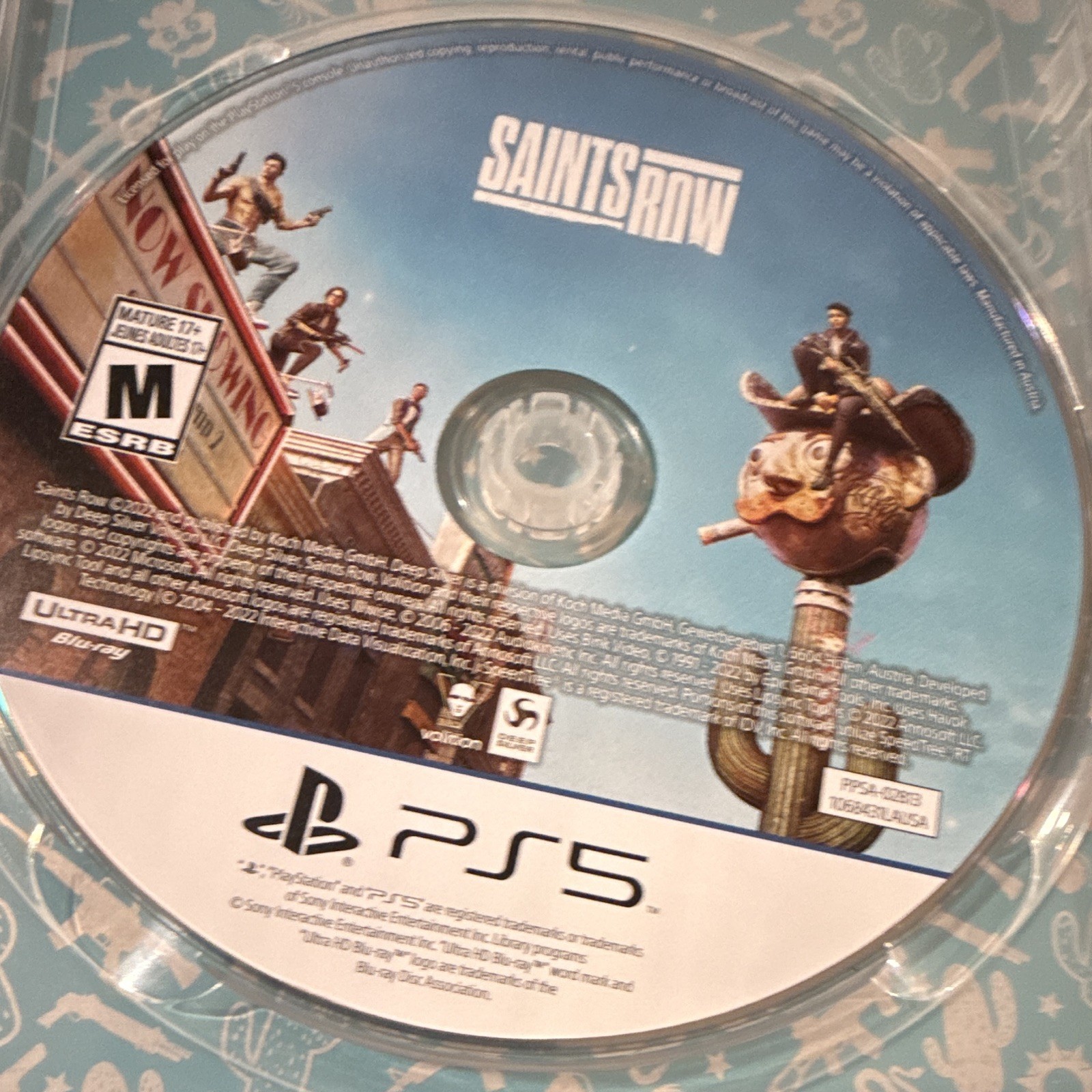 Saints Row SteelBook Edition Deep Silver (Sony PlayStation 5) with game