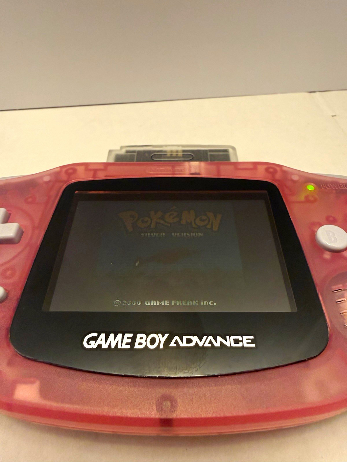 Nintendo Game Boy Advance AGB-001 Pink Handheld Console Color Screen Region Free