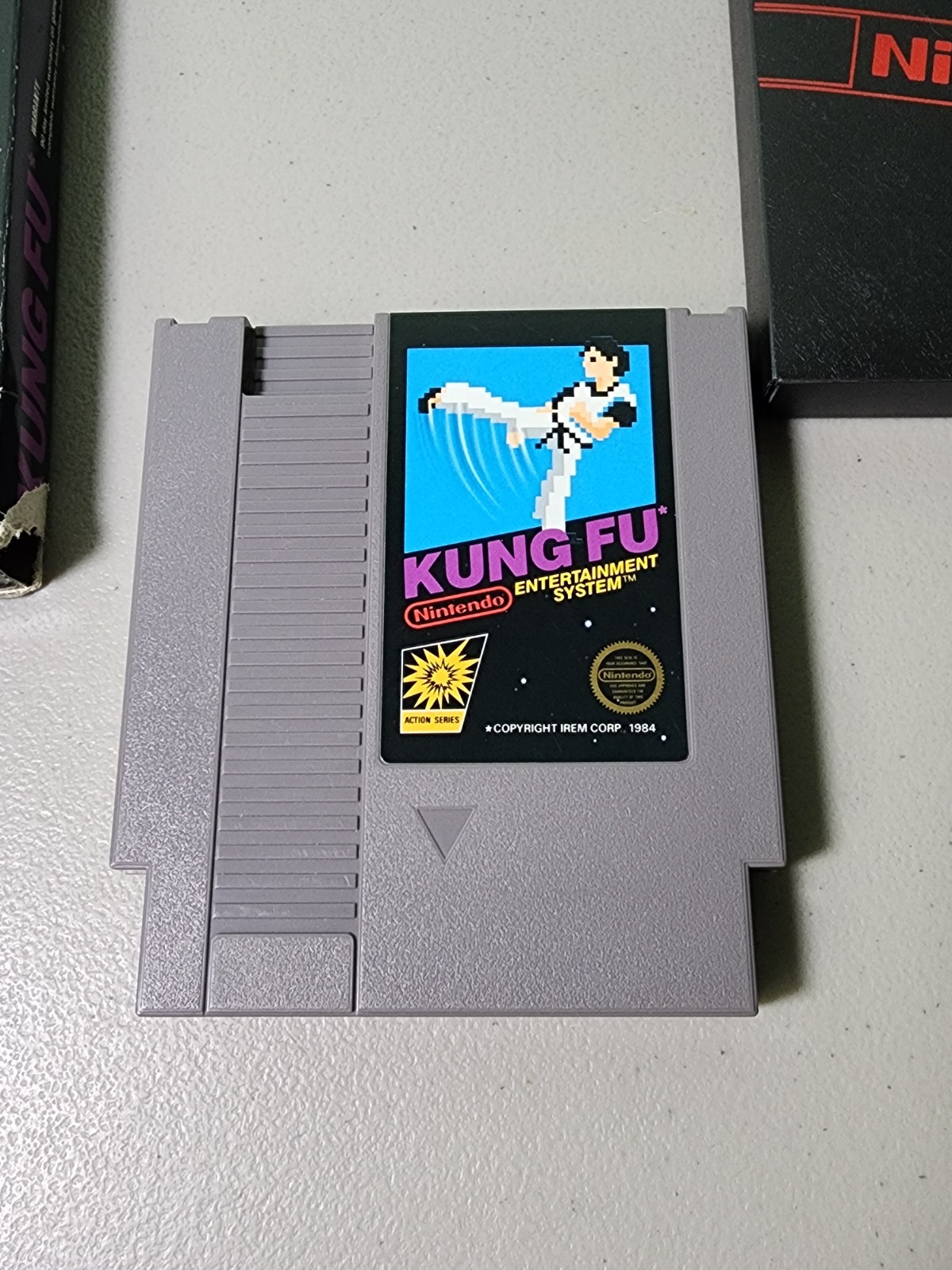 Kung Fu (Nintendo Entertainment System, 1985) CIB Complete Tested *READ*