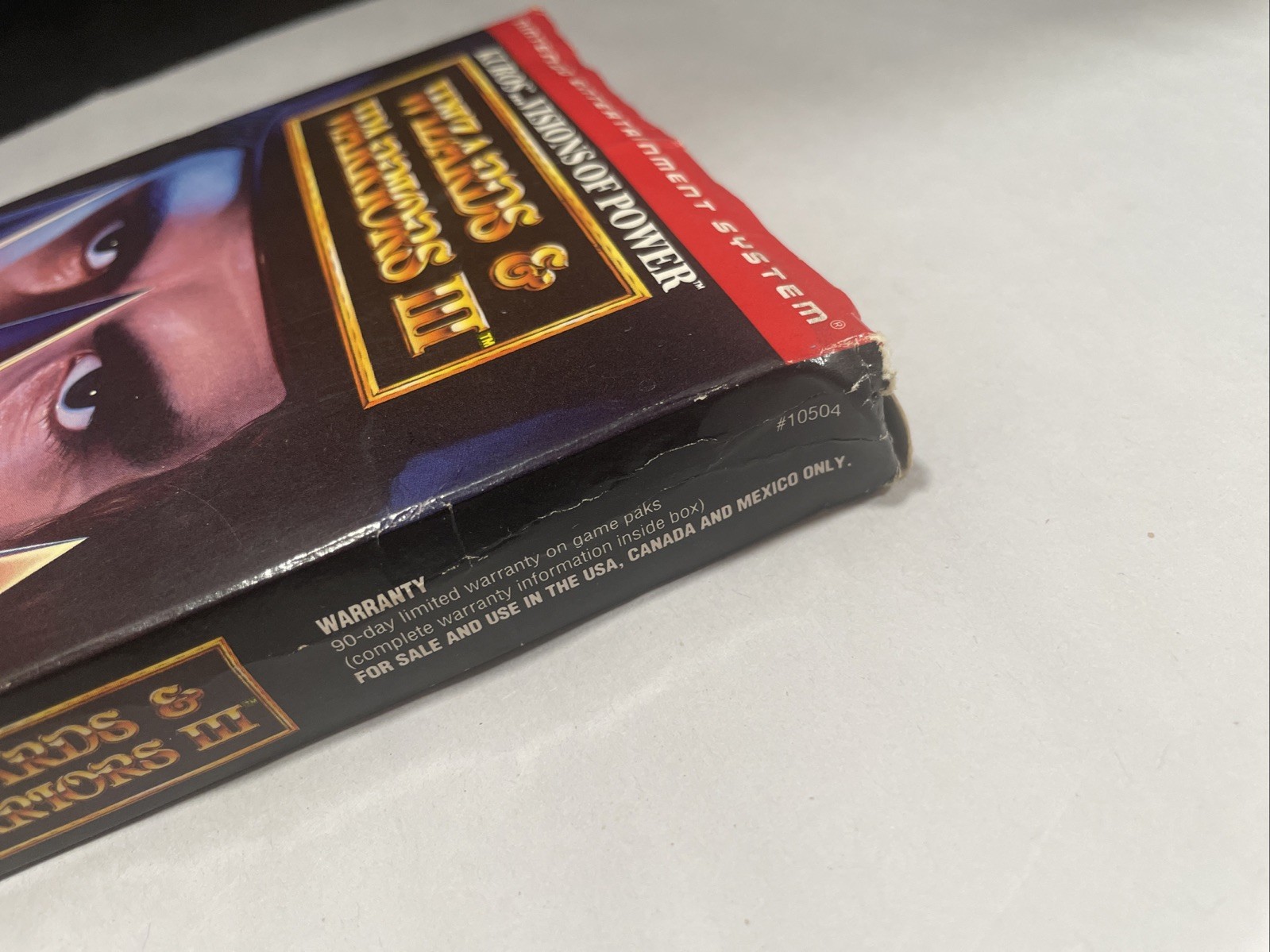 #645 Wizards & Warriors III CIB Oval seal nintendo NES Very Good