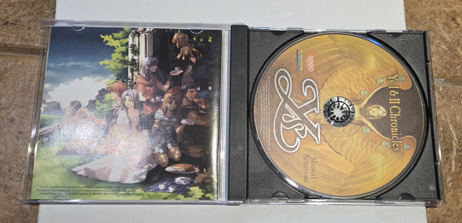 XSEED Games Ys I & II Chronicles Premium Edition + Soundtrack PSP T NTSC-U/C