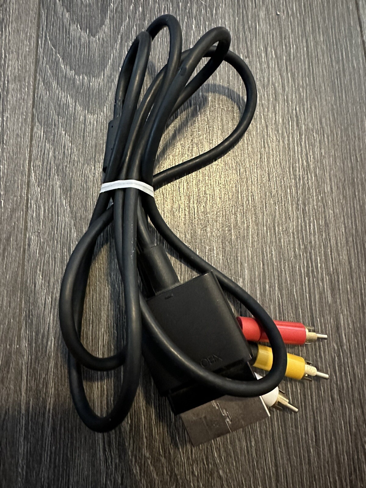 Genuine Microsoft Xbox 360 Composite AV RCA Cable Connection Cord