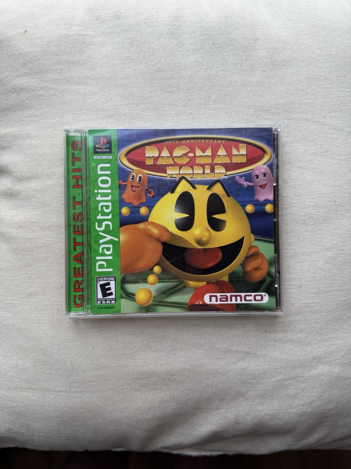 Sony PlayStation PS1 7 Game Lot w/ Cases: Pac-Man World, Lilo & Stitch, Spyro