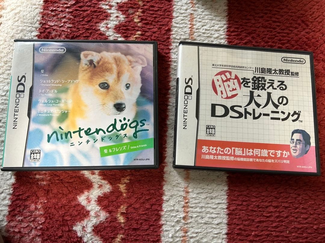 3DS/2DS/DS Nintendo Ds Main Unit Light Blue With 2 Software Japan
