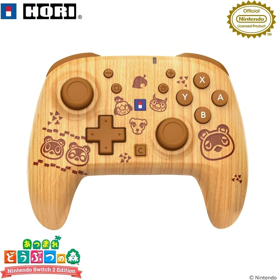 Nintendo Animal Crossing DIY Life Wireless Controller Switch 2 HORI 2026 PSL JP