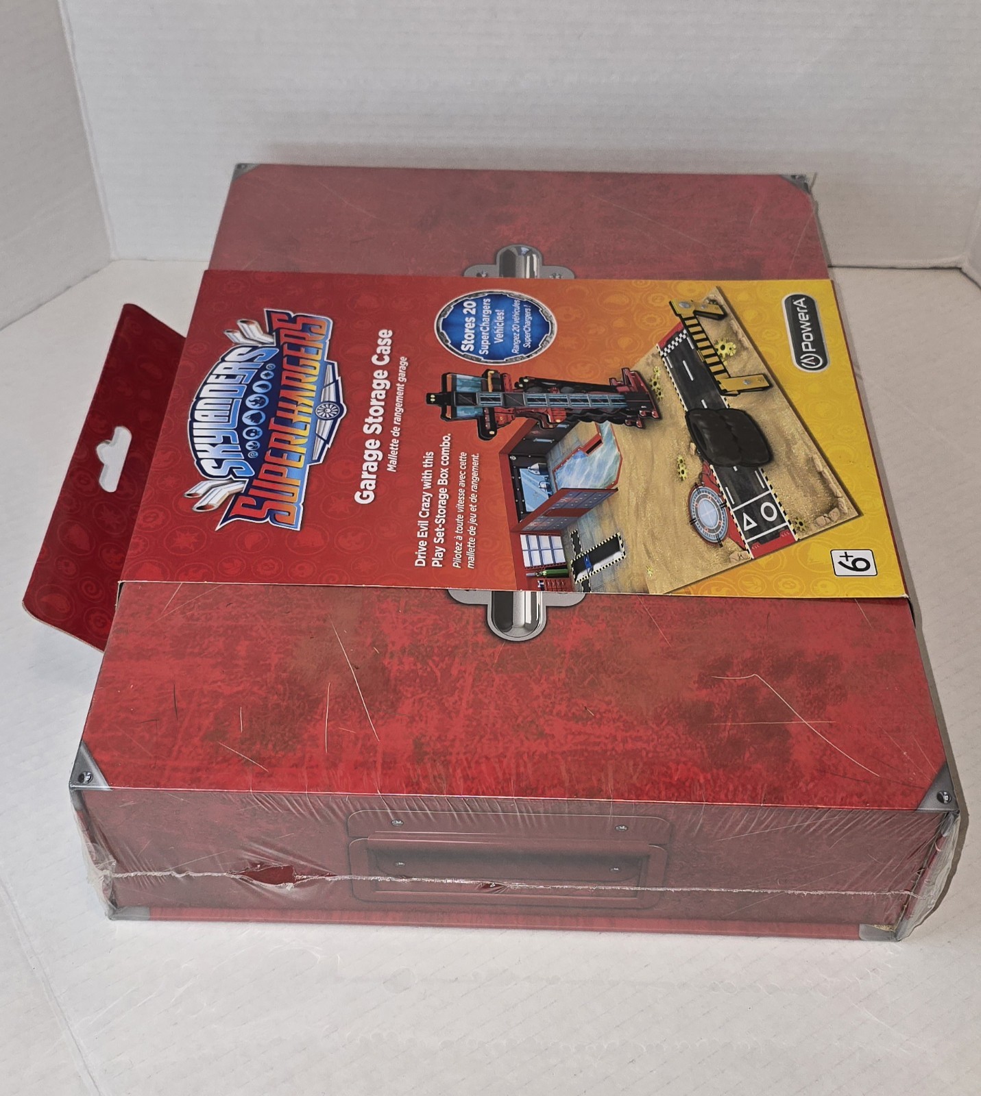 PowerA Skylanders Superchargers Garage Storage Case – Stores 20 Vehicles *NEW*