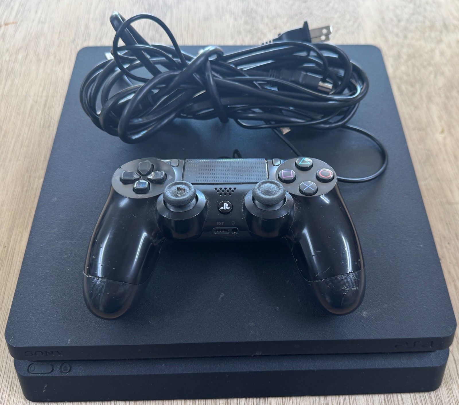 Sony PlayStation PS4 Slim CUH-2215B 1TB Game Console- Black – Software 13.0