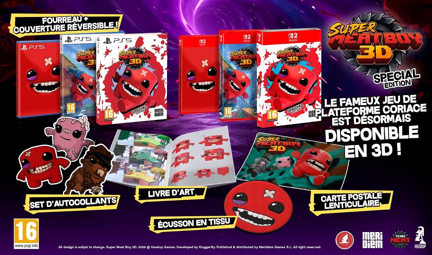 Super Meat Boy 3D Special Edition ( Nsw2 )
