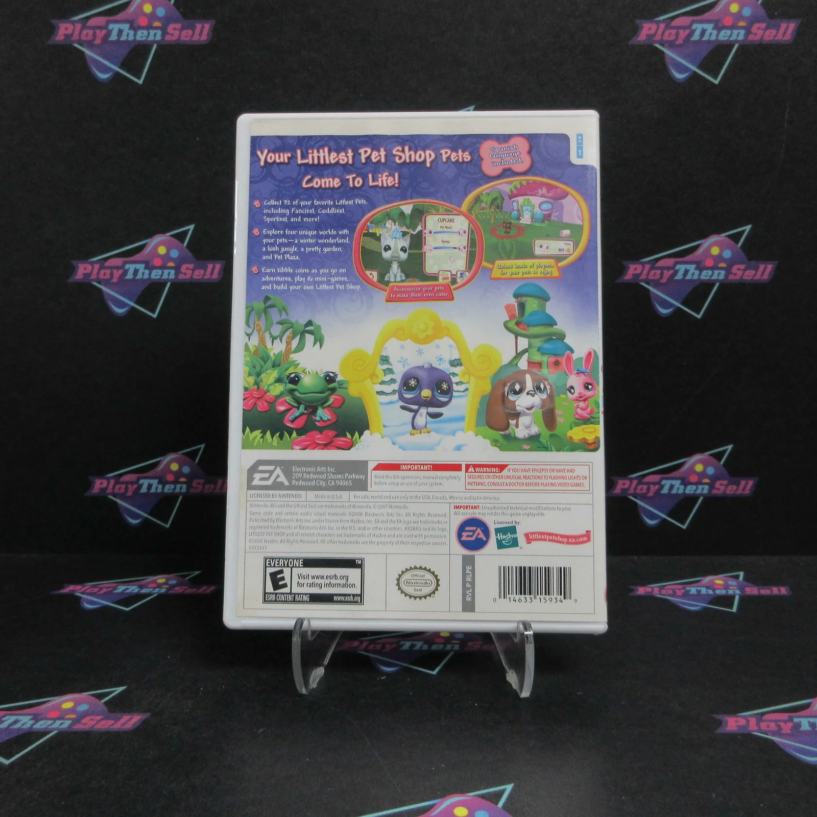 Littlest Pet Shop Nintendo Wii – Very Good – 1 Year Warranty