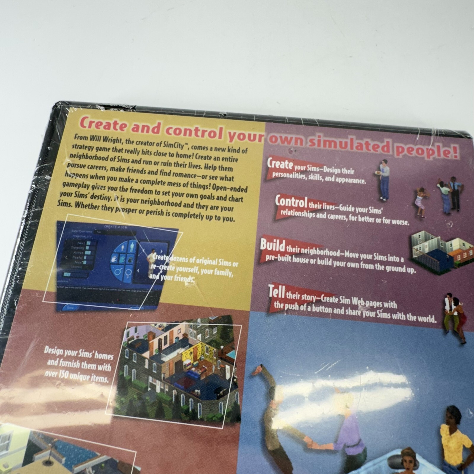 The Sims Series People Simulator Electronic Arts EA Games For Windows PC 2000