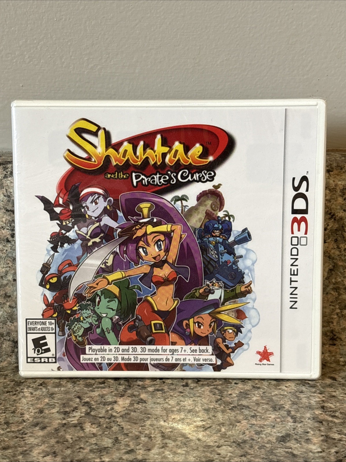 SHANTAE AND THE PIRATE’S CURSE (Nintendo 3DS, 2016) *BRAND NEW / FACTORY SEALED*