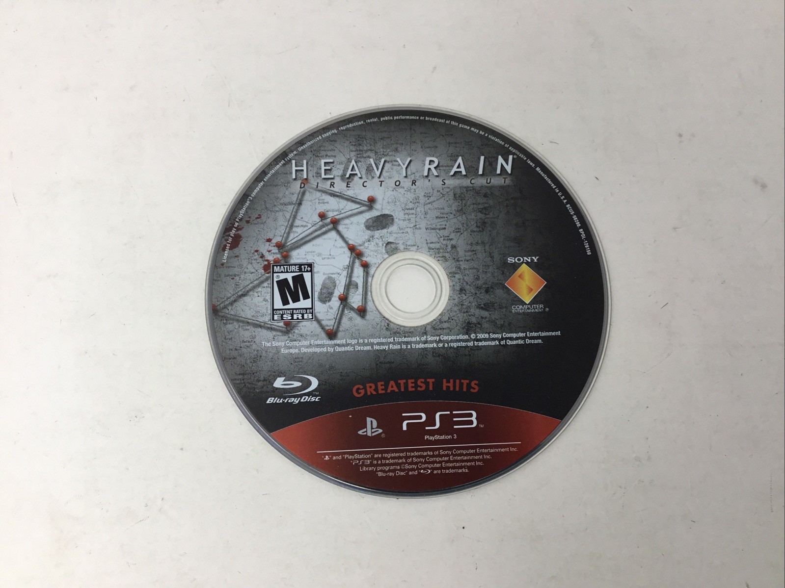 PS3 Game Lot Of 10 Disc Only Lightly Scratched Street Fighter IV Red Dead RE5