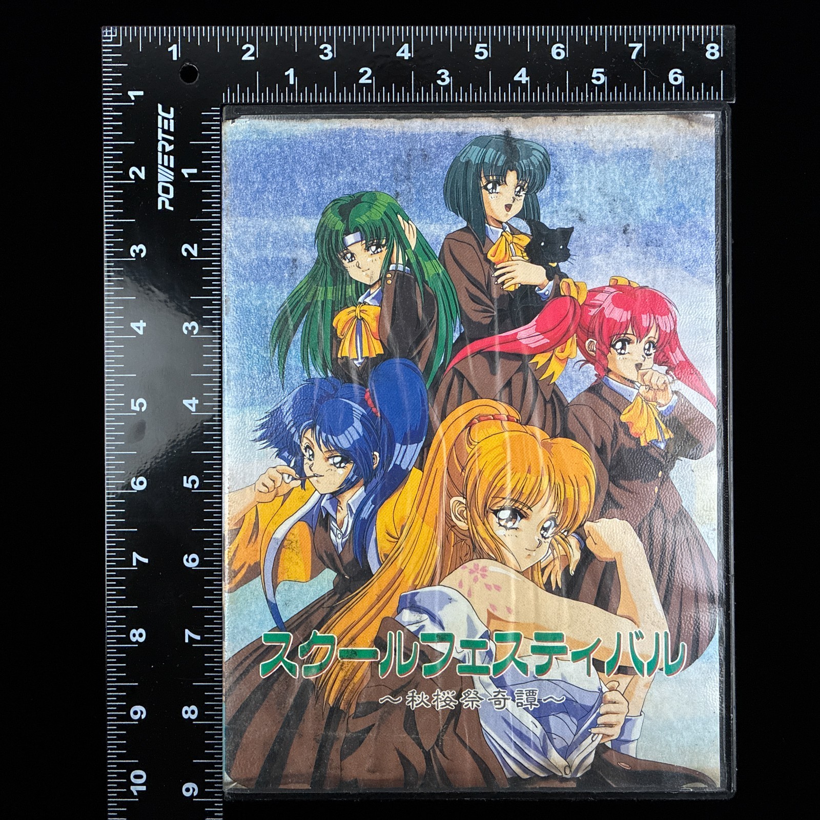 AS-IS 1995 School Festival Cosmos Sai Kitan PC-9801 PC98 3.5″ Visual Novel Game