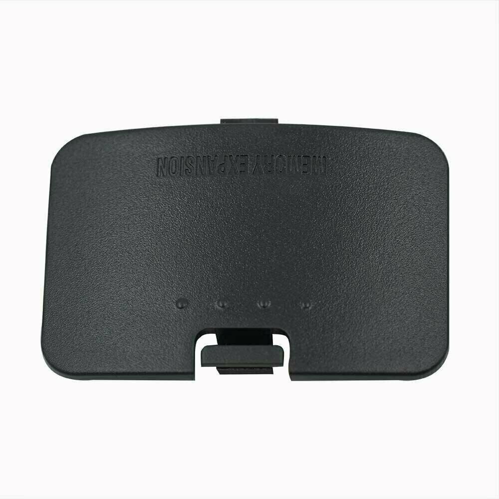 Black Nintendo 64 Jumper Pak Lid N64 Pack Memory Expansion Cover Replacement