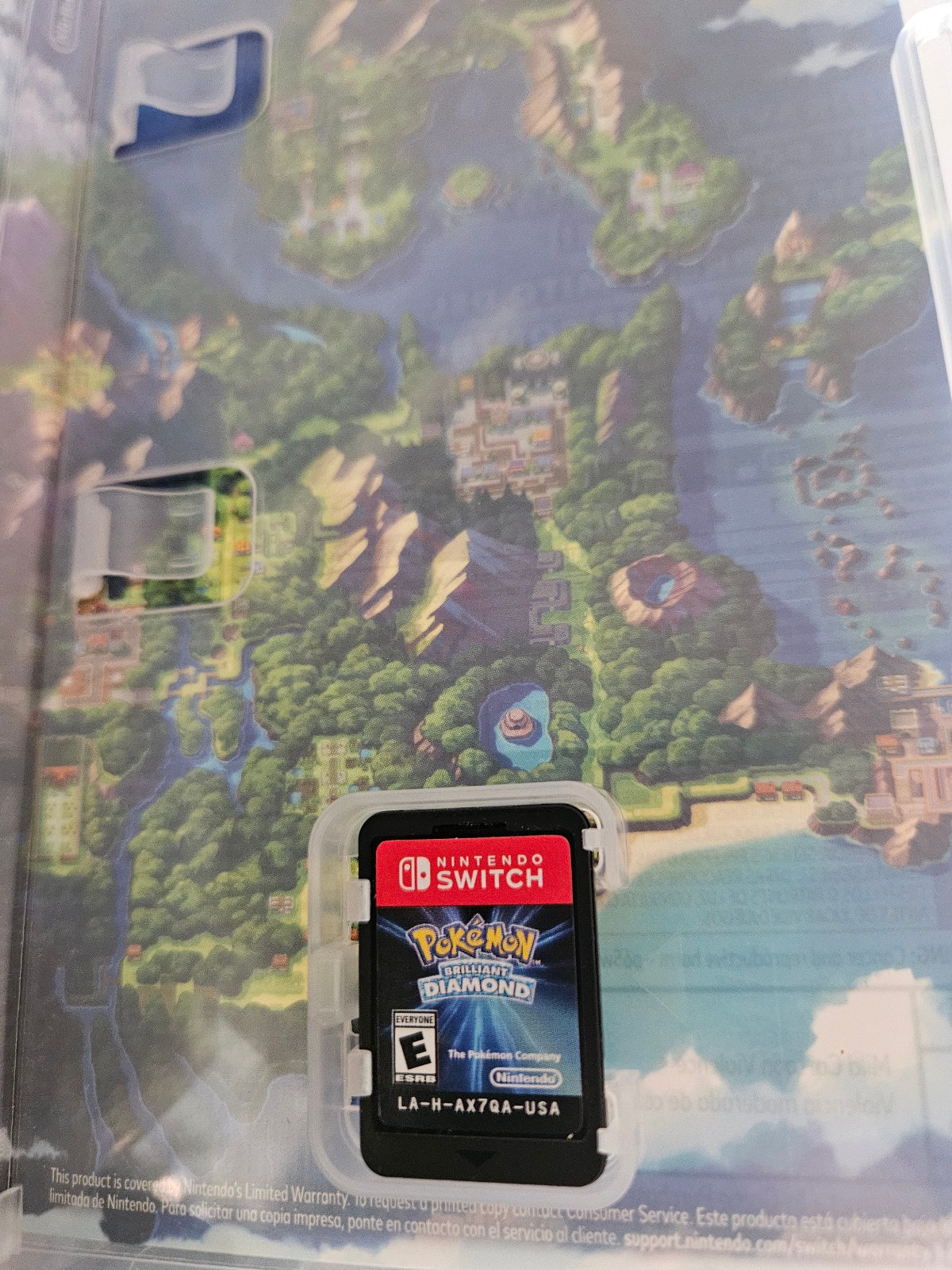 Pokemon Brilliant Diamond – Nintendo Switch (cartridge and case)