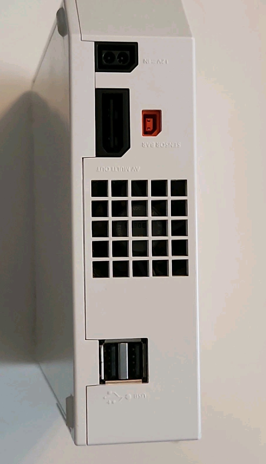 Nintendo Wii Home Console White Multiplayer USB-A HDMI Component RCA Composite