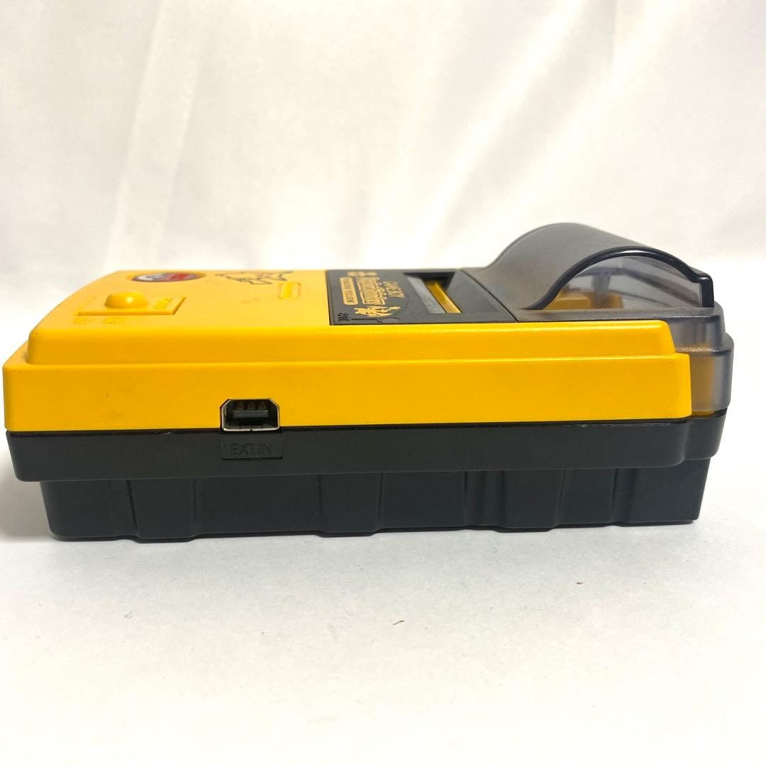 Nintendo Game Boy Pocket Printer Pikachu Yellow MGB-007 Only Power Checked Japan