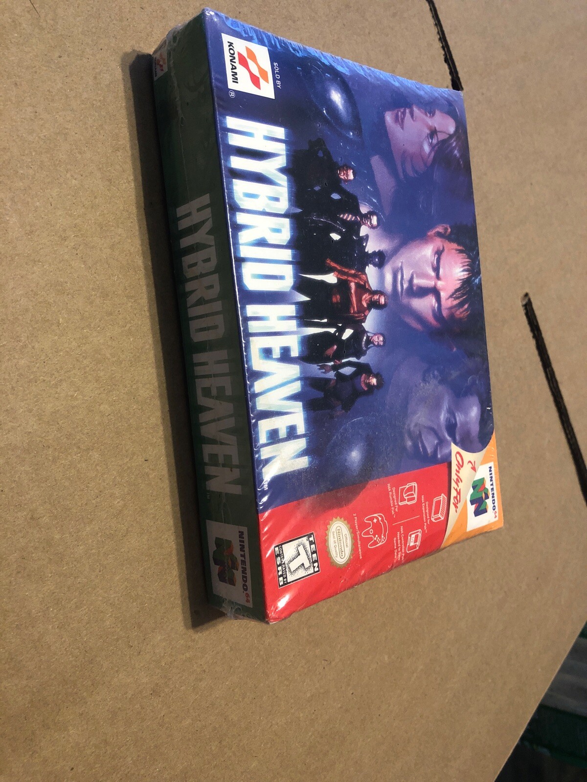 Hybrid Heaven Nintendo 64 New Factory Sealed N64 Wear Outer Box