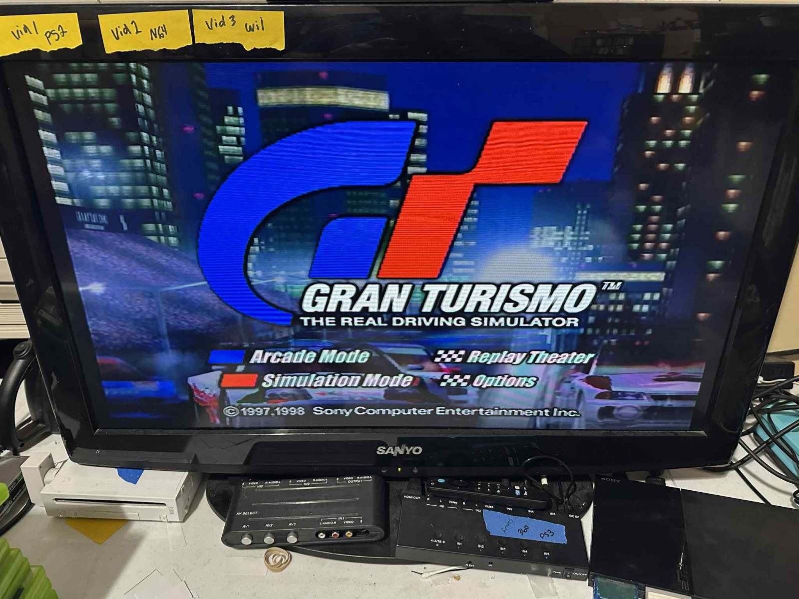 Gran Turismo ( Sony PlayStation 1 PS1 ) Fully CIB W/ Both Manuals -Pristine Case