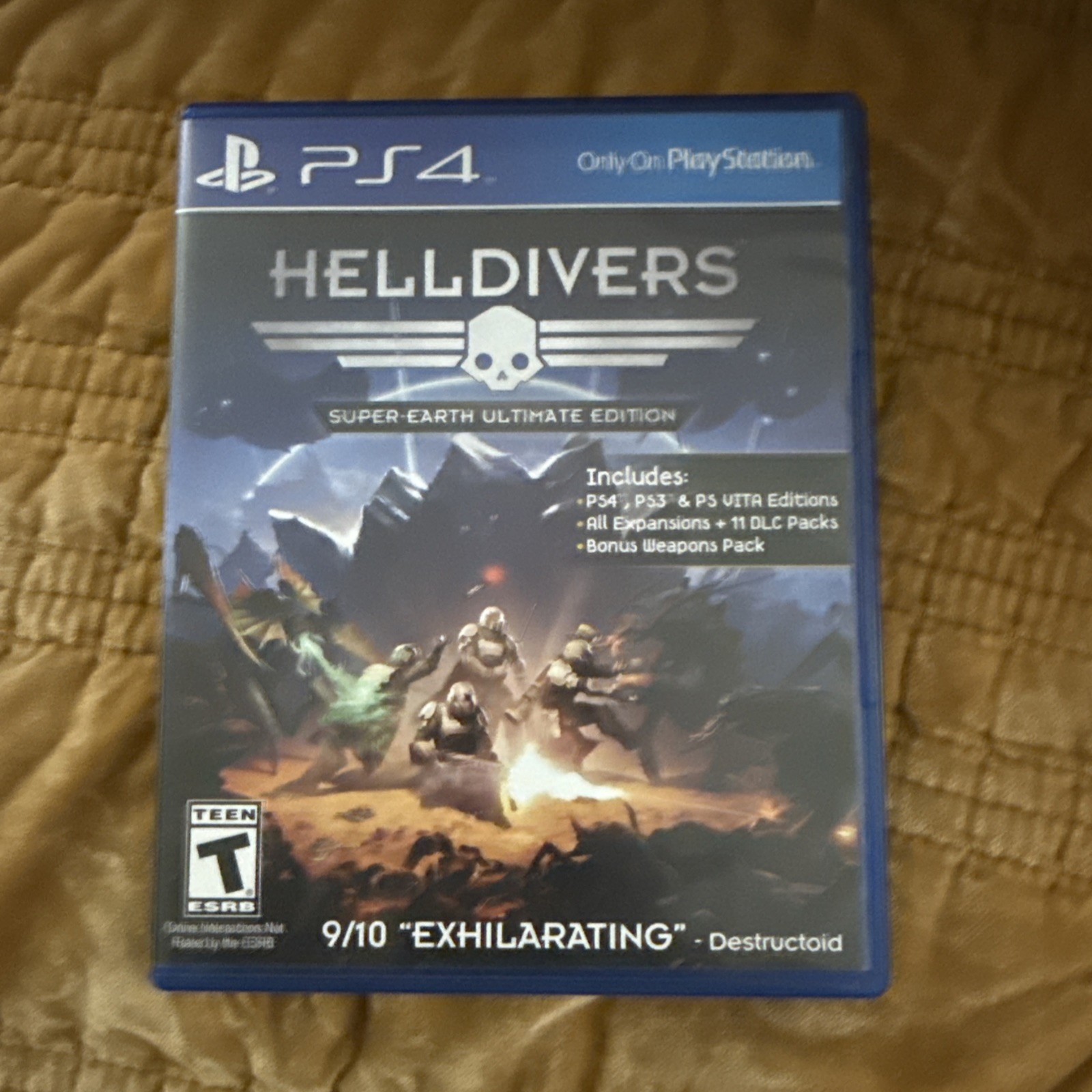 Helldivers — Super Earth Ultimate Edition (Sony PlayStation 4) Tested & Working
