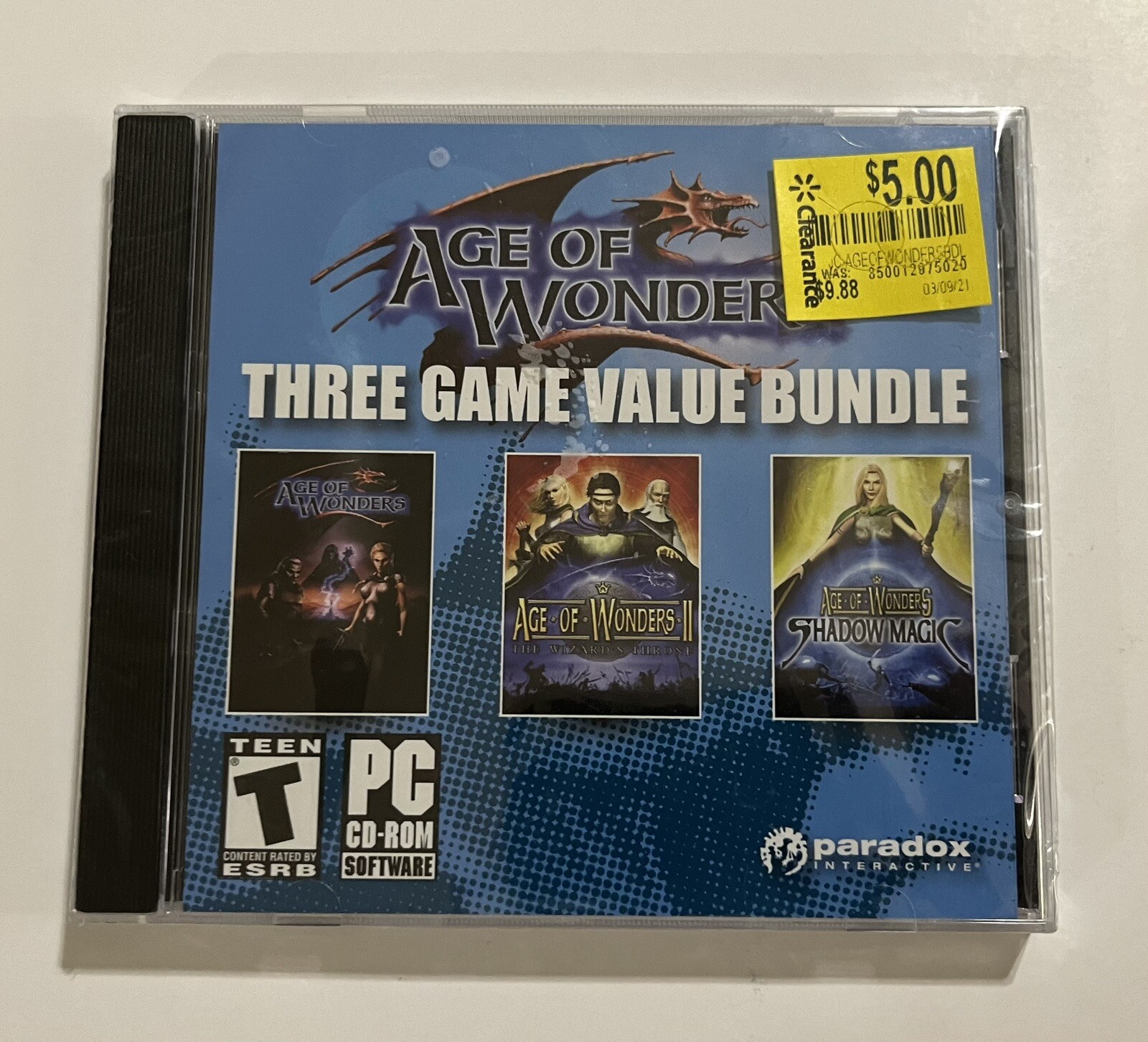 Age of Wonders Classic Bundle New Sealed PC Games Brand New Sealed