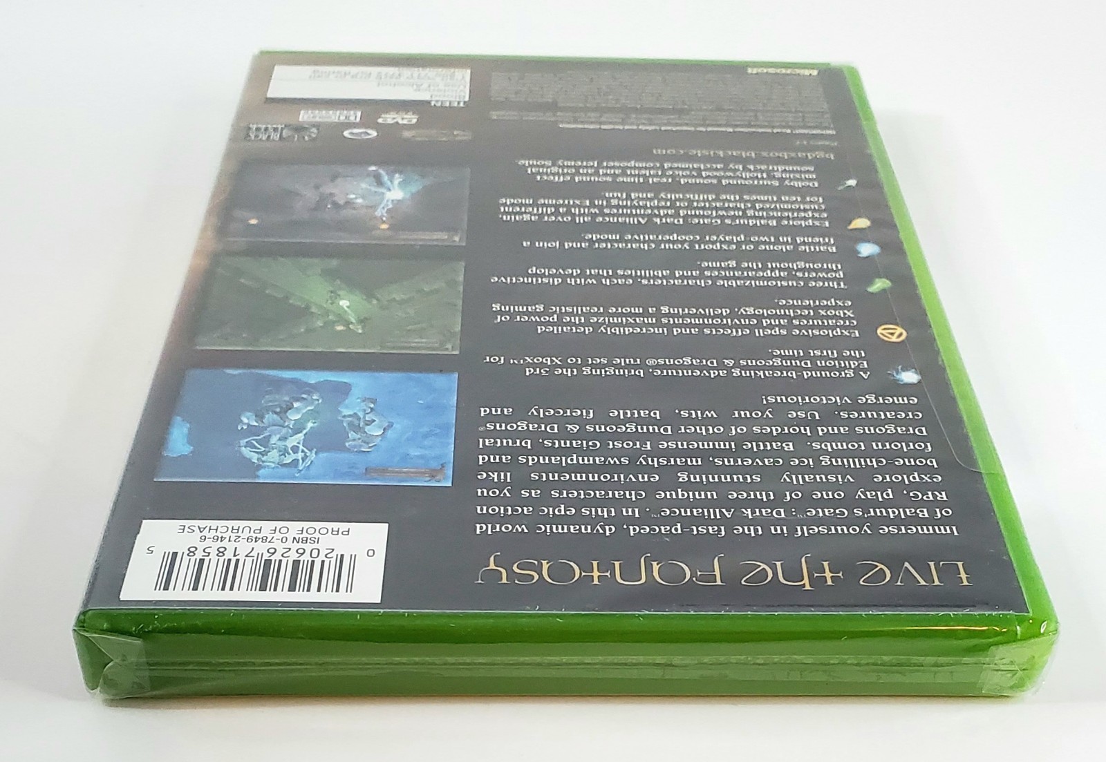 Baldur’s Gate Dark Alliance (Microsoft Xbox, 2002) Brand New