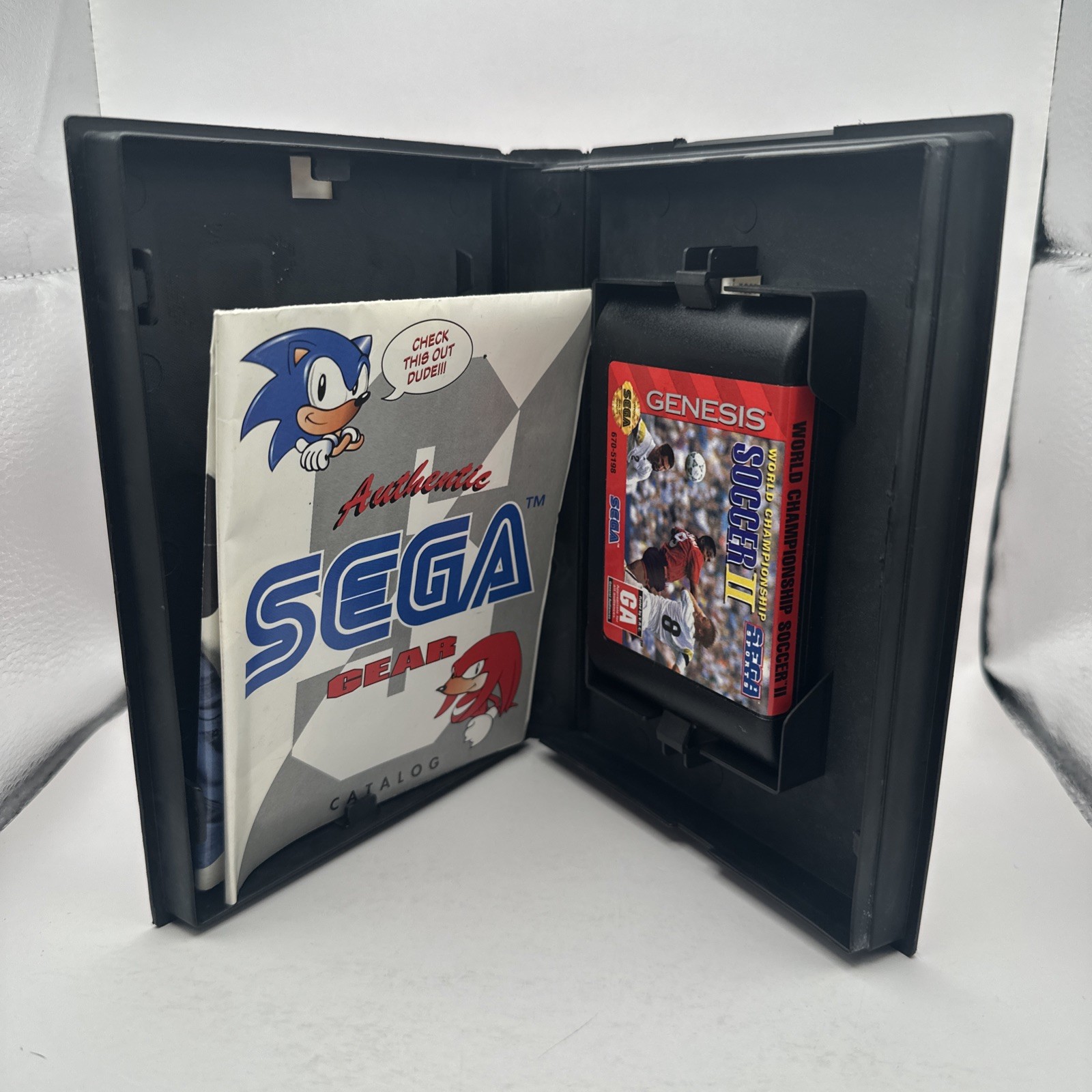 World Championship Soccer 1 2 Sega Genesis Sports Games LOT bundle