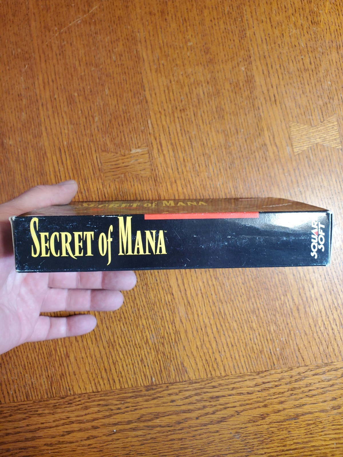 Secret Of Mana SNES Original Box Only Manual And Map