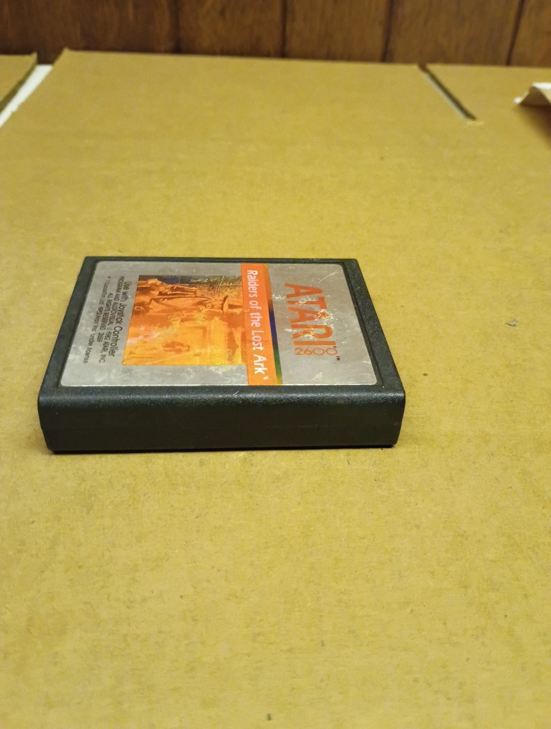 Atari Raiders of The Lost Ark 1982 Indiana Jones Video Game 2600 Tested Works