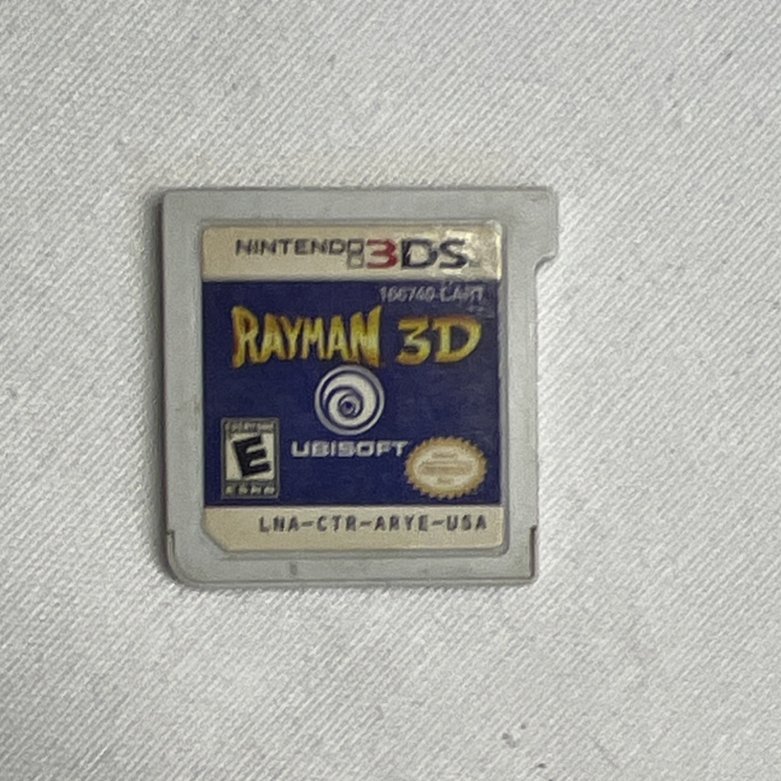 Rayman 3D Nintendo 3DS 2011 Ubisoft with Case, Manual,