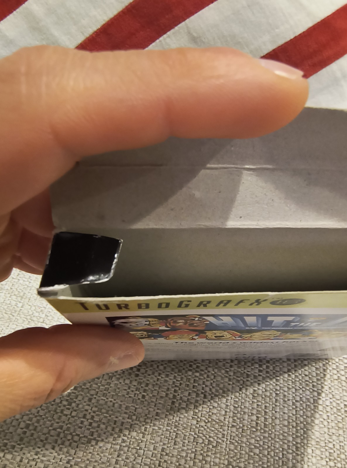 Hit the Ice TURBOGRAFX-16 Cib. Tested And Working!
