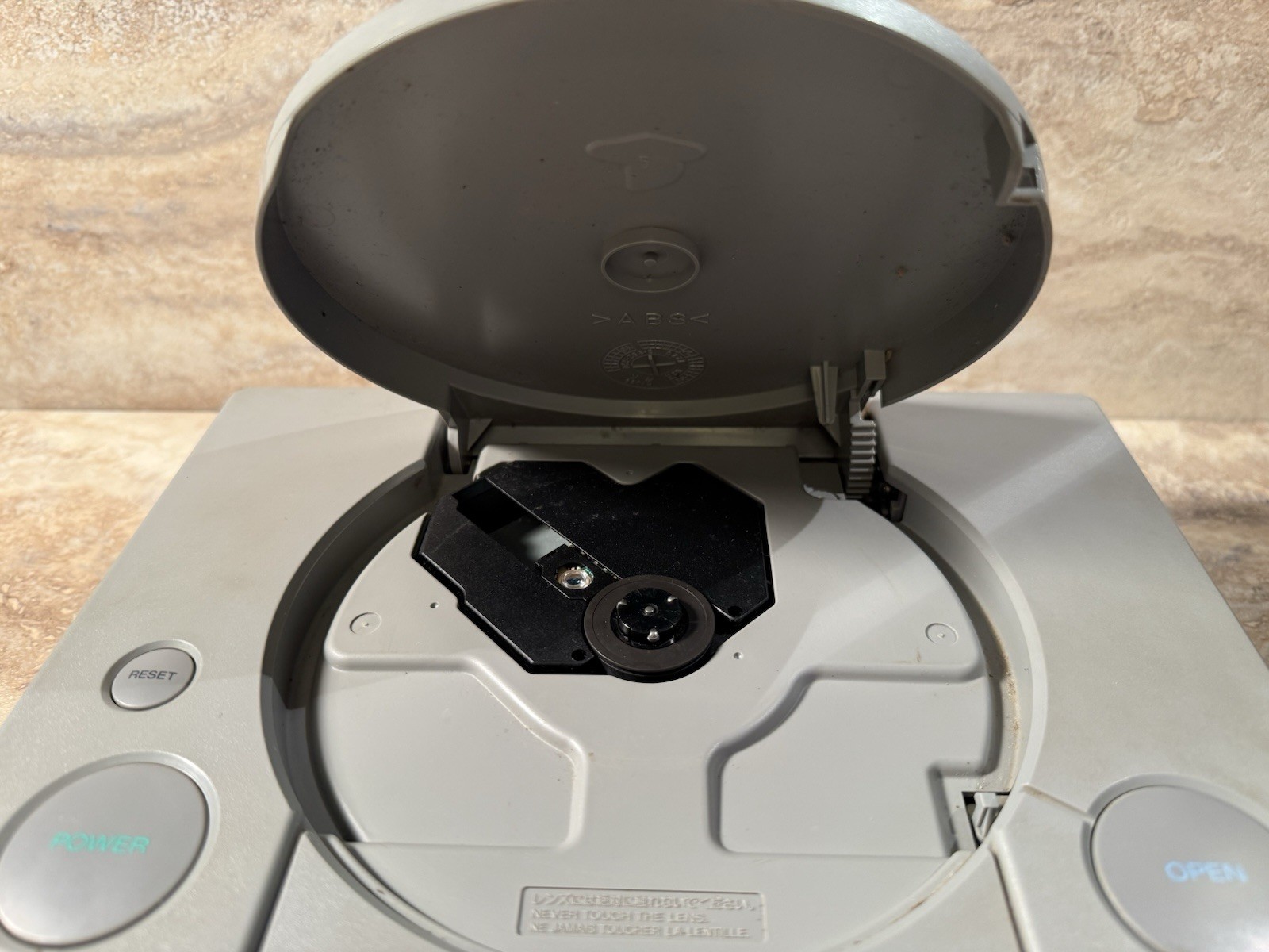 Sony PlayStation One PS1 Video Game Console Gray Box Demo Foam Memory Card